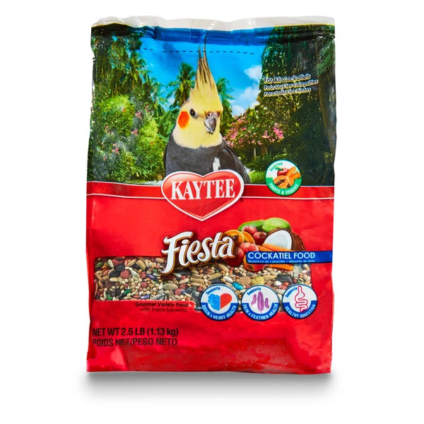 Kaytee Fiesta Variety Mix Cockatiel Food – 2.5 lb