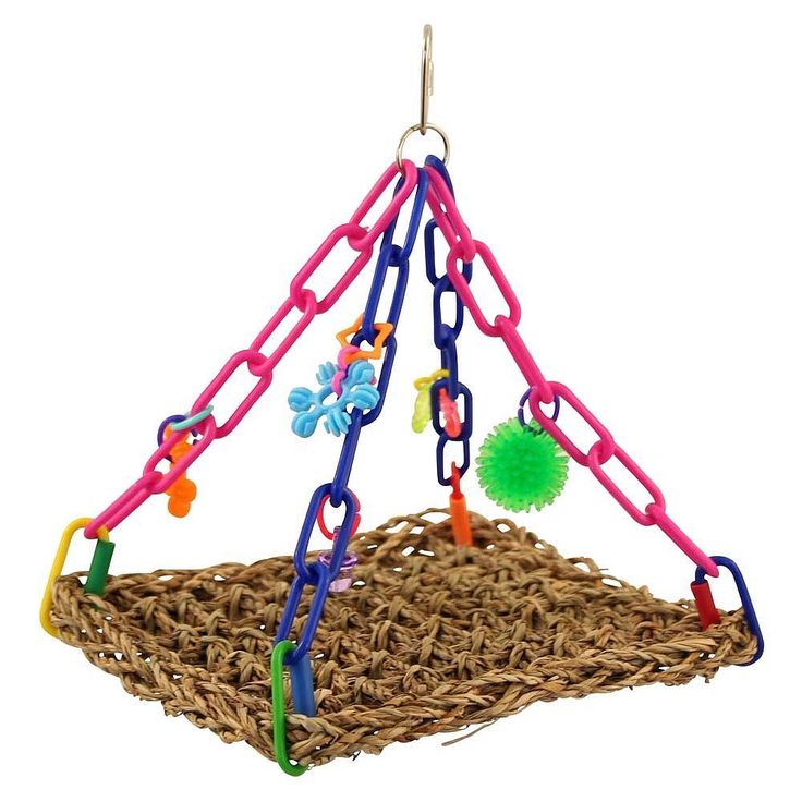 Super Bird Creations Mini Flying Trapeze Bird Toy – Small