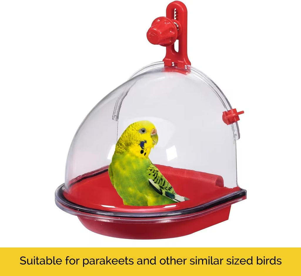 JW Pet InSight Bird Bath for Parakeets & Cockatiels